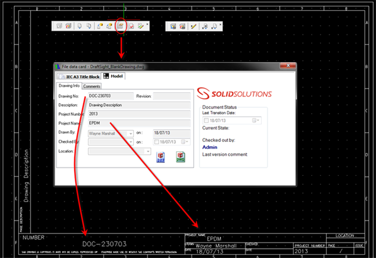 Using Draftsight Premium with EnterprisePDM 2013